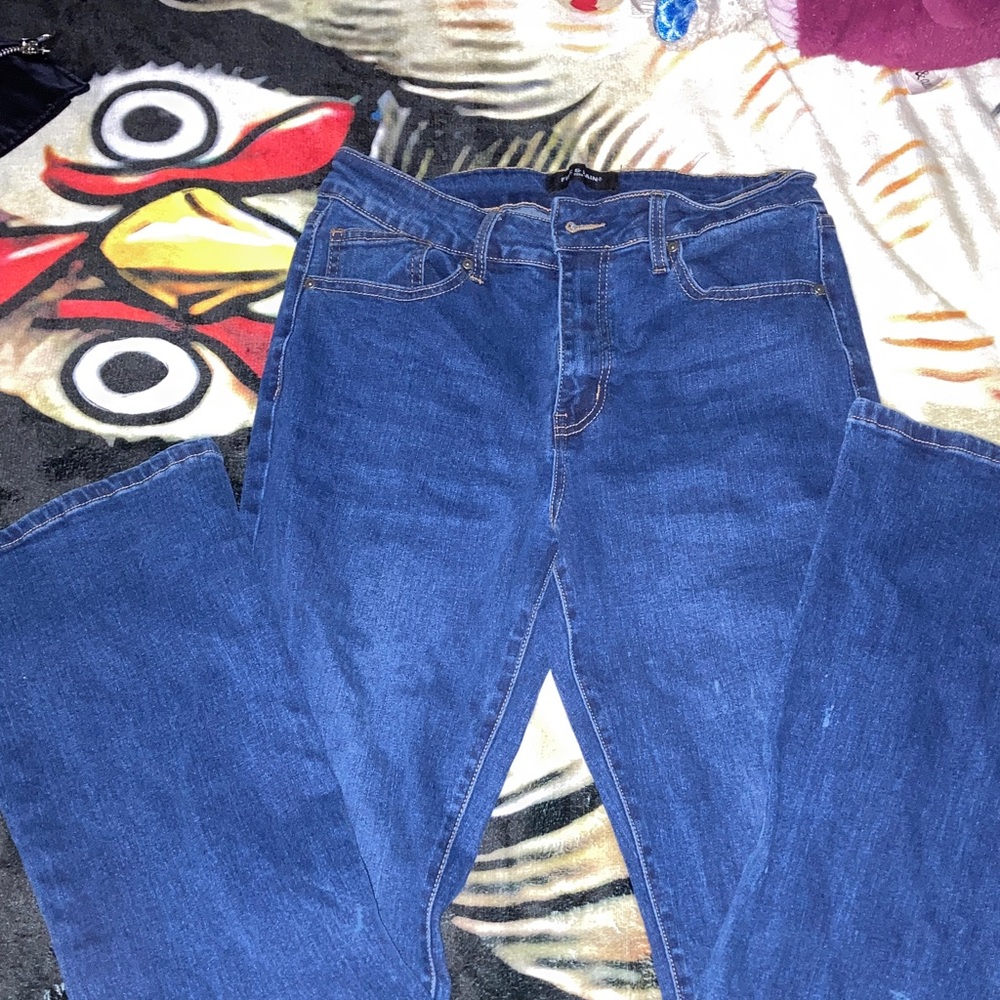 Women's Blue Boot Cut Jeans